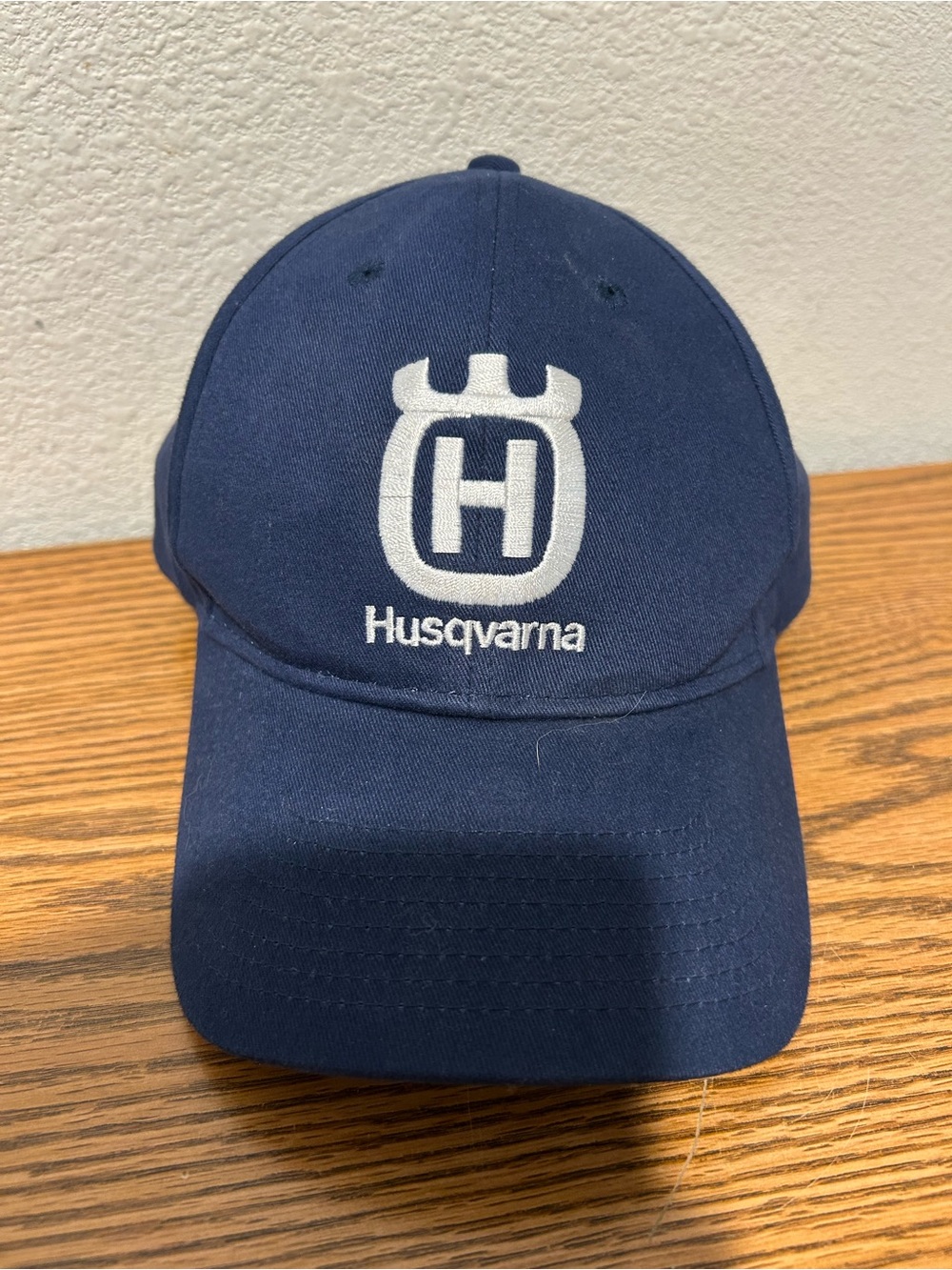 Husqvarna Navy Embroidered Logo Baseball Cap